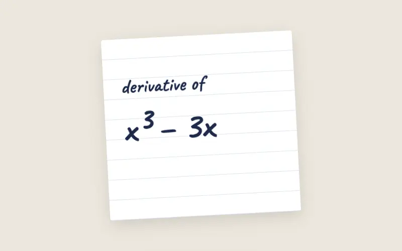 Chalkalong demo: photographing a derivative problem and watching the narrated whiteboard lesson
